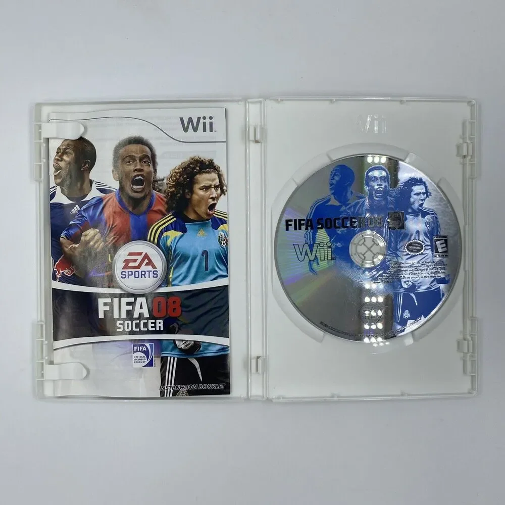 FIFA Soccer 08 (Nintendo Wii, 2007) CIB‎ TESTED WORKING